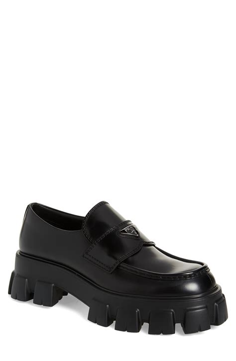 prada mens ss11 oxford platform|prada sole loafer shoes.